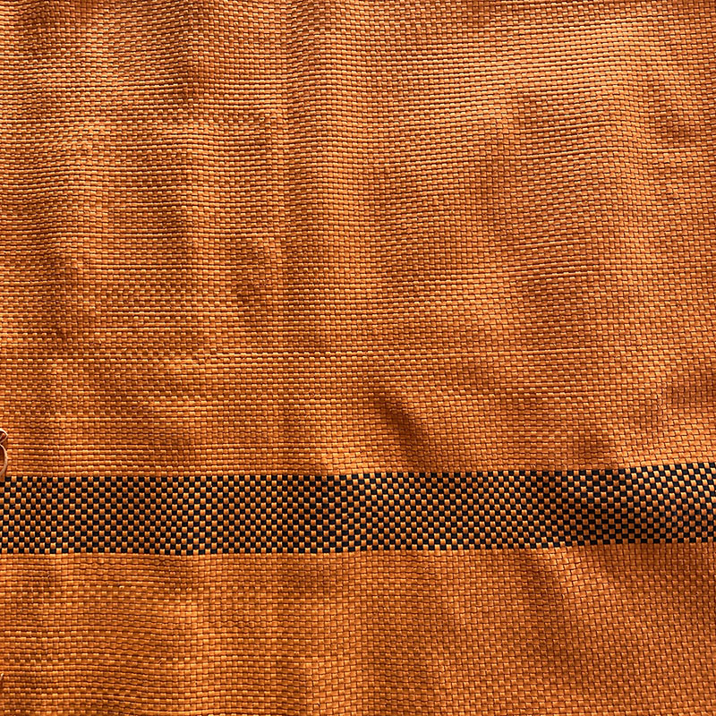 Custom handmade woven braided genuine cowhide leather sheet for car seat cover