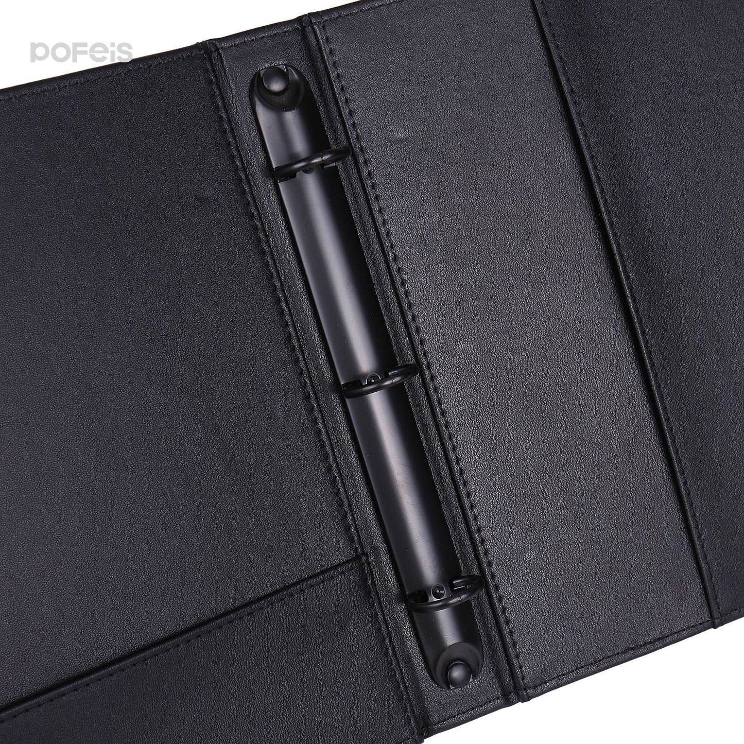 Custom genuine leather bound menu cover for restaurant bar