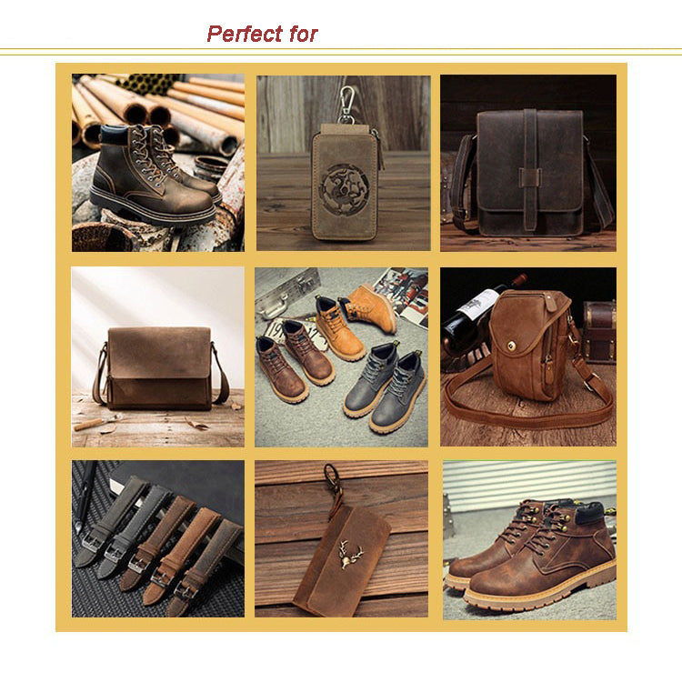 China tannery custom made premium brown genuine cowhide leather 2.0mm-Natural full grain, Built to last