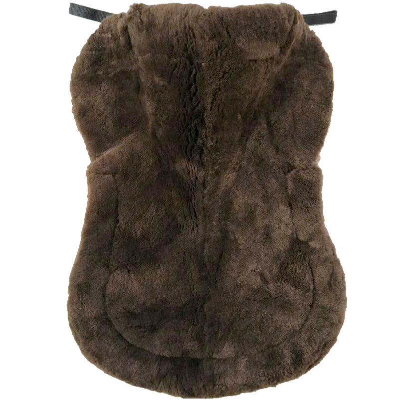 Custom made Australian Genuine Soft Sheepskin Western Saddle Pad Horse Protective Gear Equestrian Supplies